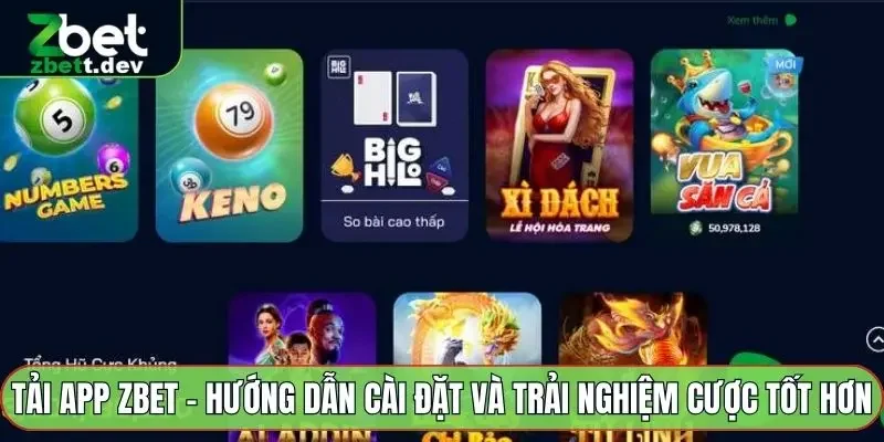 Tải App Zbet